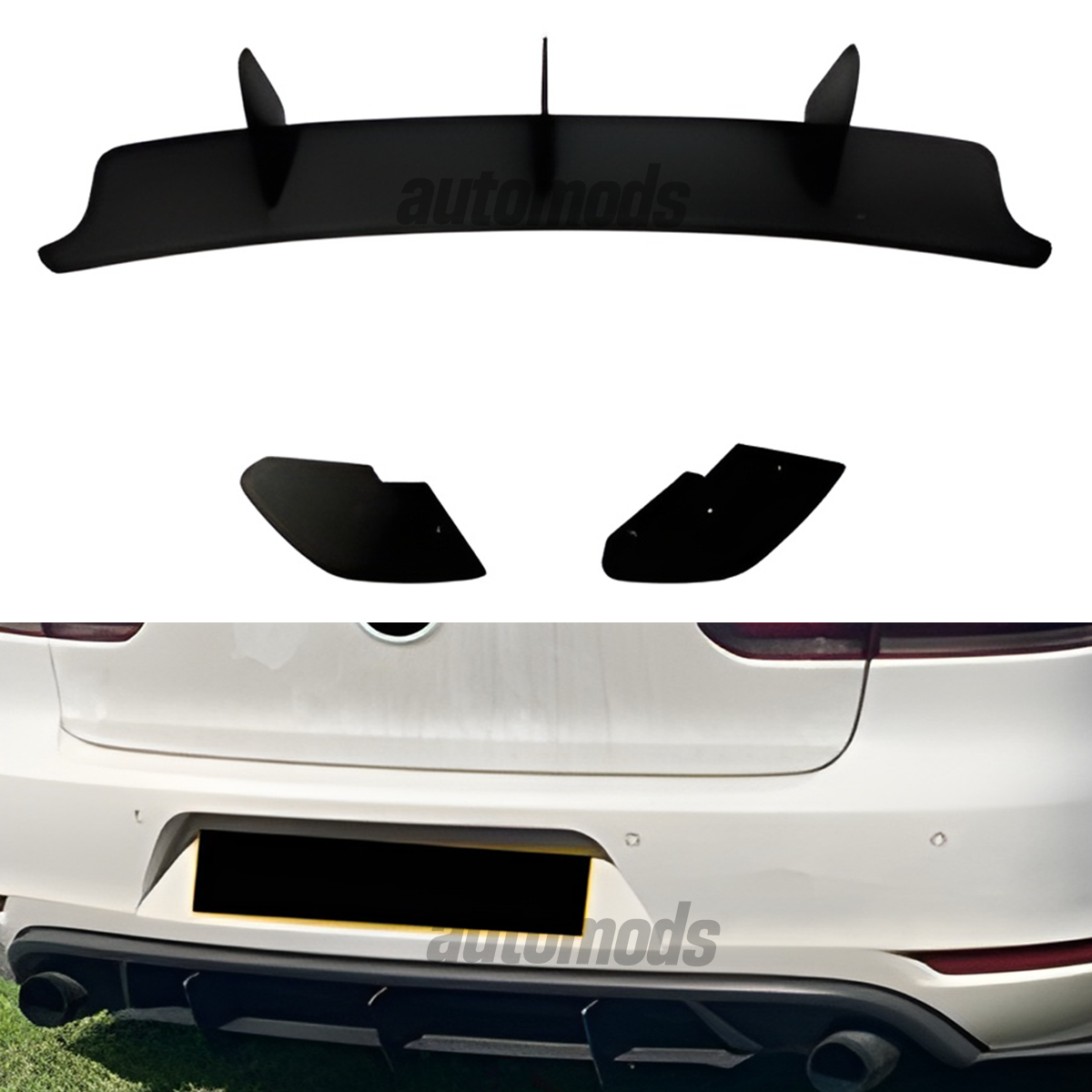 Diffuser Splitter - Golf MK6 GTI / GTD