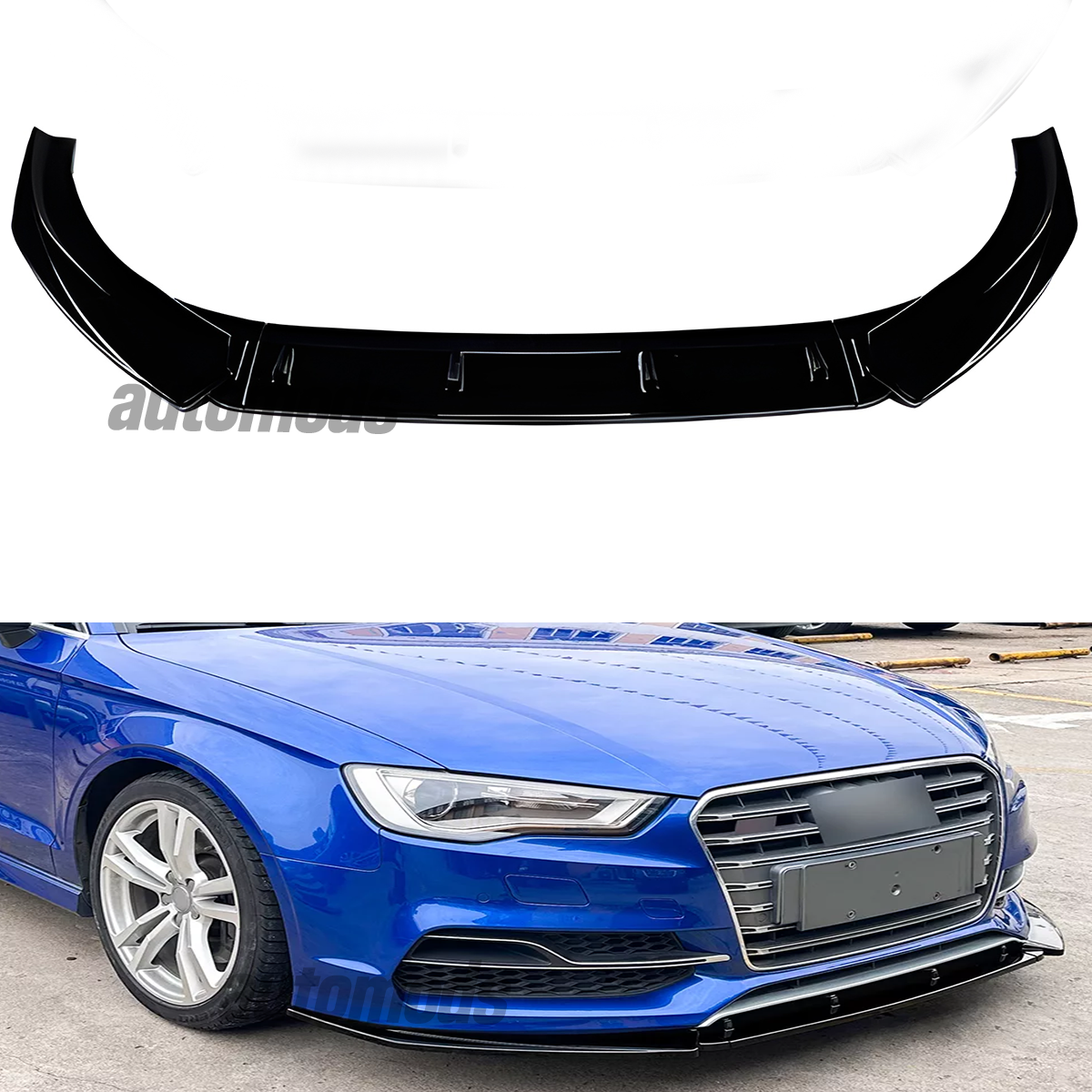 Front Lip - A3 / S3 8V Sedan & Hatchback