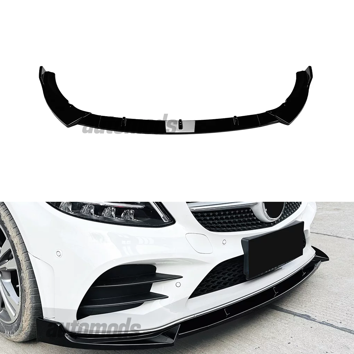 Front Lip - Mercedes C-Class W205 AMG-Line
