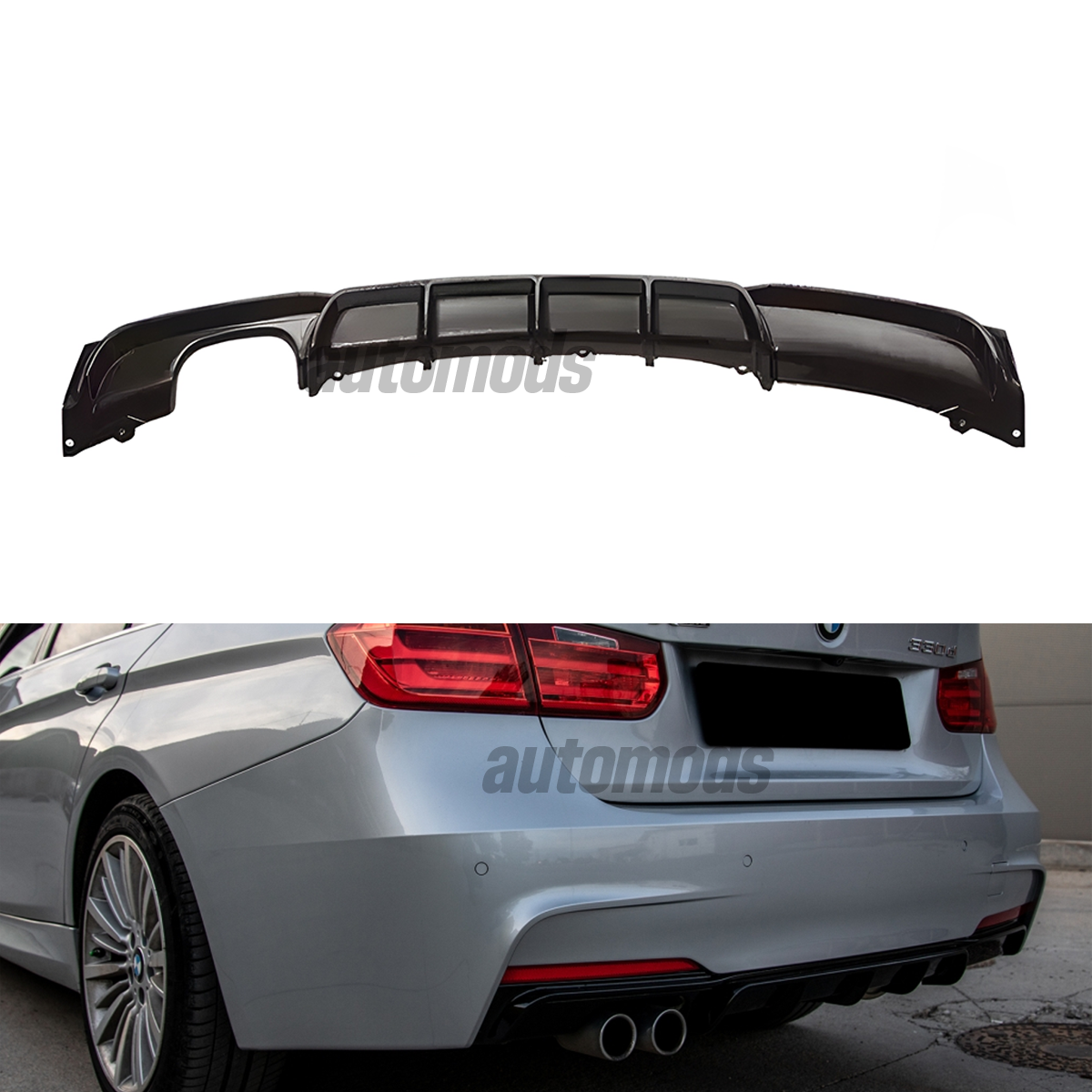 M-Sport Rear Diffuser - F30/F31